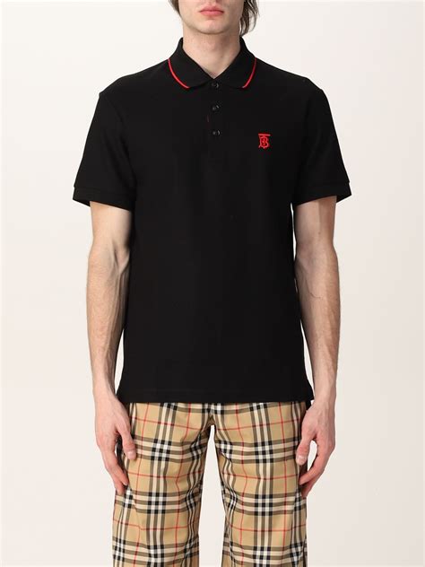 burberry long-sleeve oxford polo shirt|burberry men's polo outlet.